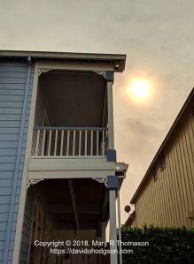A Smoky Sun, during the Camp Fire
